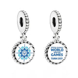 Pandora World Winter Games Turin 2025 Dangle Charm
