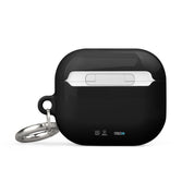Verspreid het woord “Wees de stem, pleit voor verandering” Zwarte AirPods-hoesje (AirPods Gen3)
