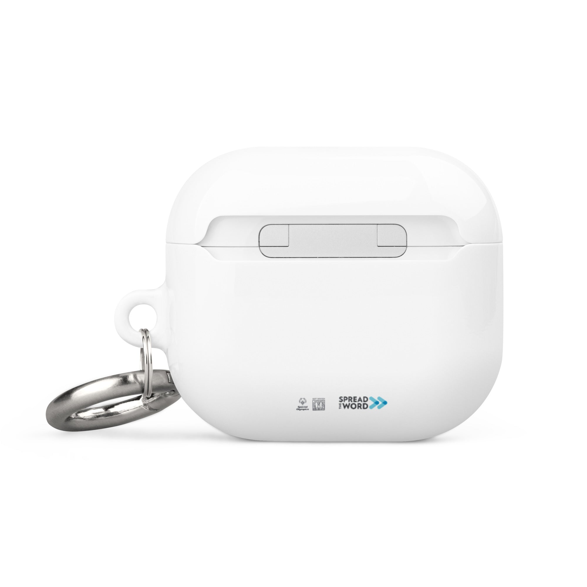 Spread the Word “Be The Voice Stand For Change” White AirPods Case (AirPods Gen3)