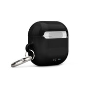 Verspreid het woord “Wees de stem, pleit voor verandering” Zwarte AirPods-hoesje (AirPods Gen3)