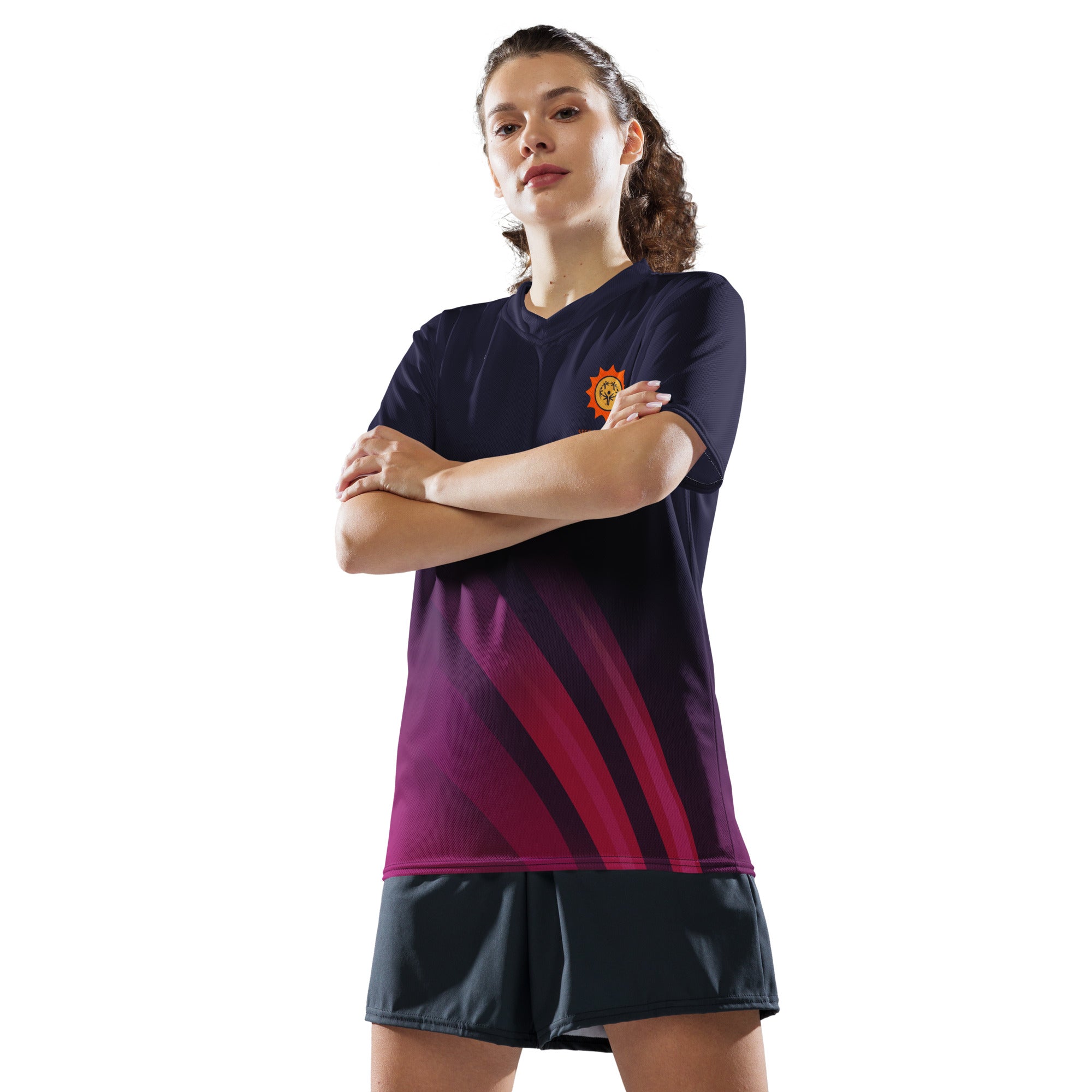 SO Great Britain Performance T-Shirt Navy Pink (Global)