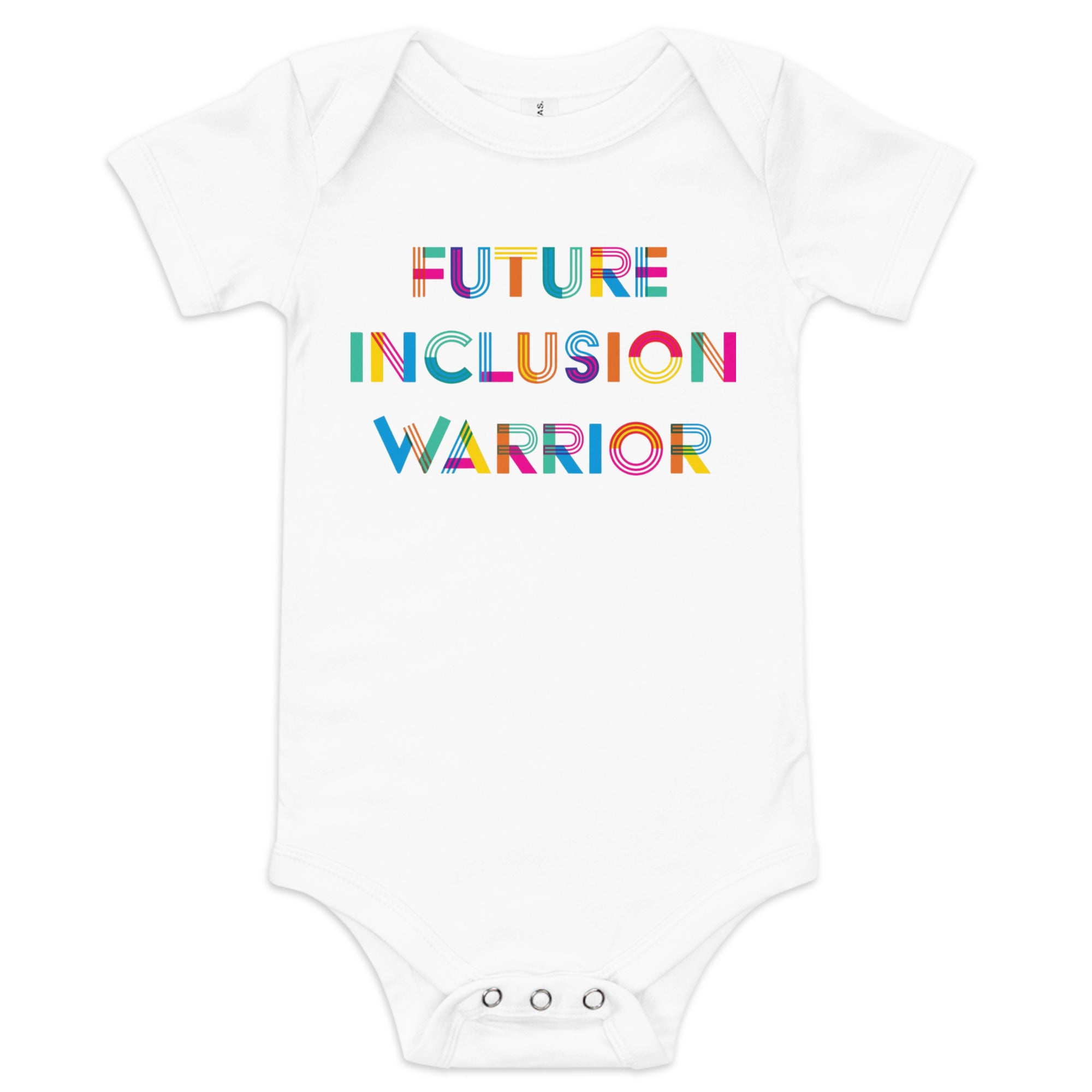 Special Olympics “Future Inclusion Warrior” Baby Onesie