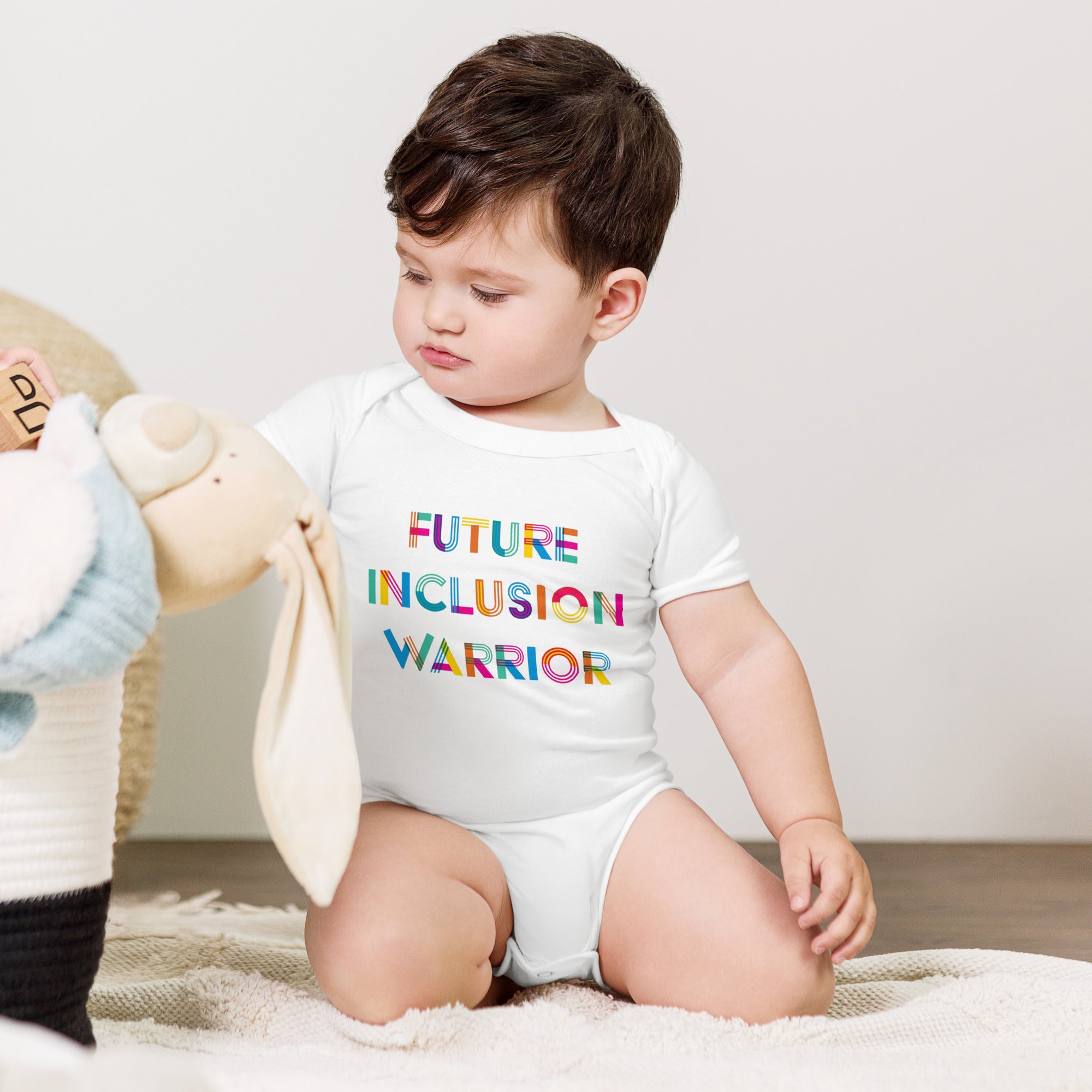 Special Olympics “Future Inclusion Warrior” Baby Onesie