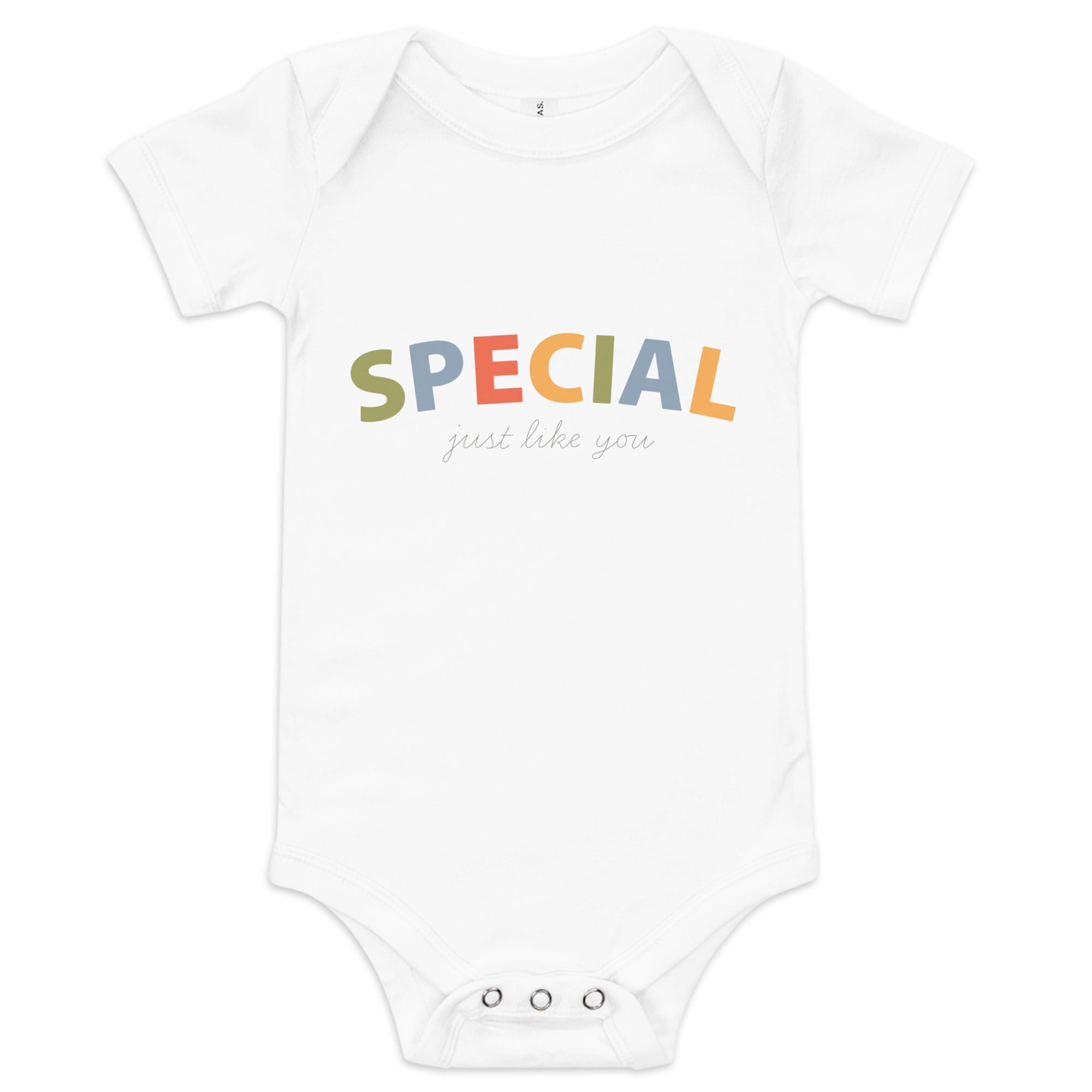 Olimpiadas Especiales “Especial, Tal Como Tú” Body de Bebé (Global)