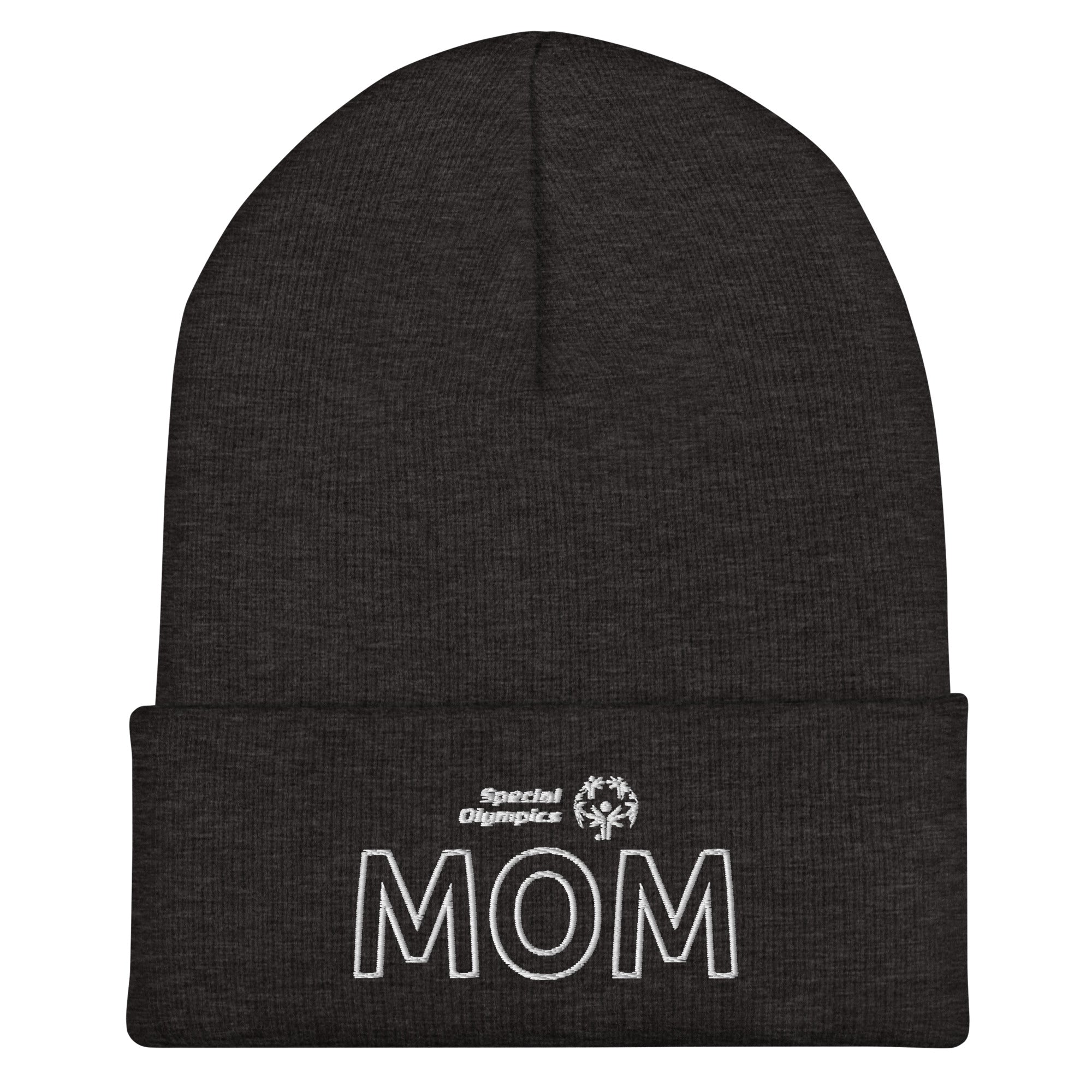 Family Mom Opgerolde Beanie