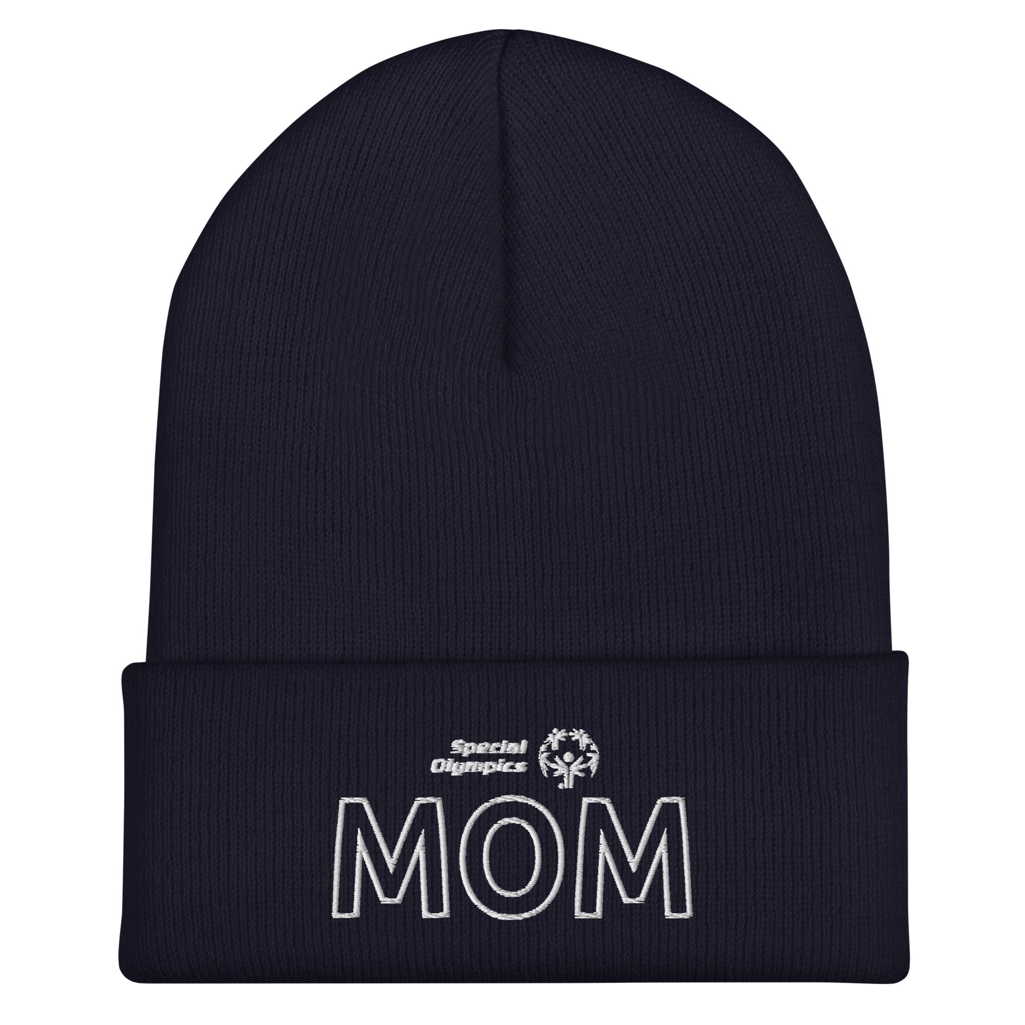 Family Mom Opgerolde Beanie