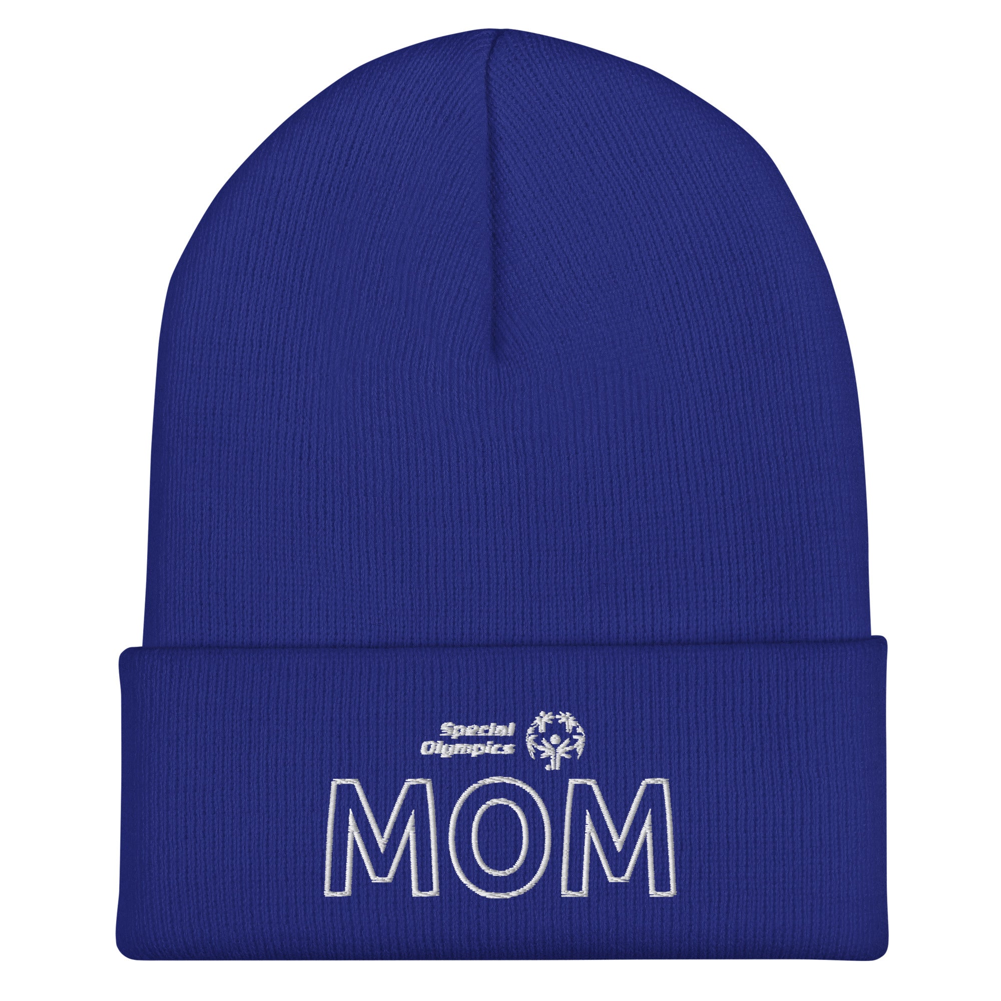 Family Mom Opgerolde Beanie