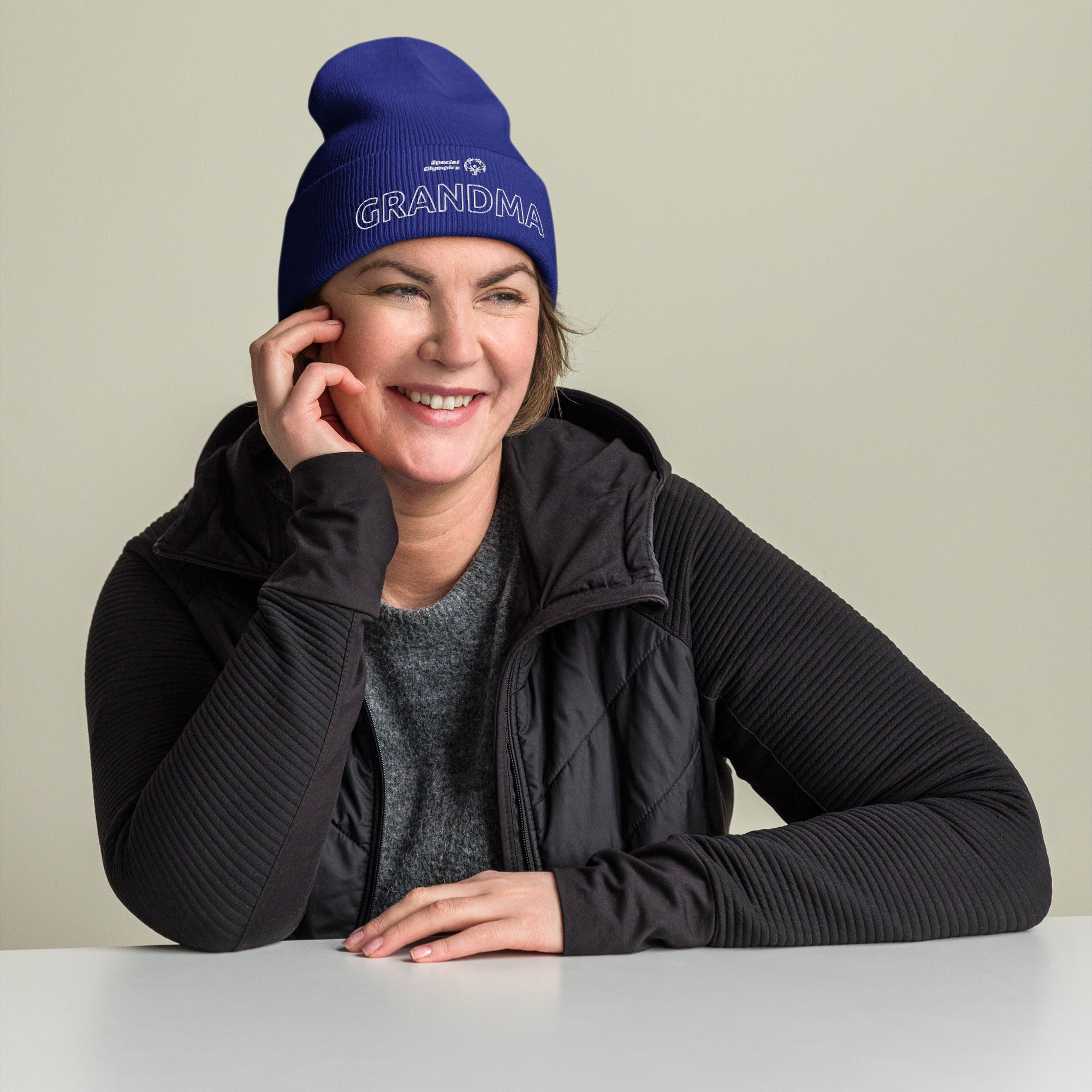 Family Grandma Cuffed Beanie