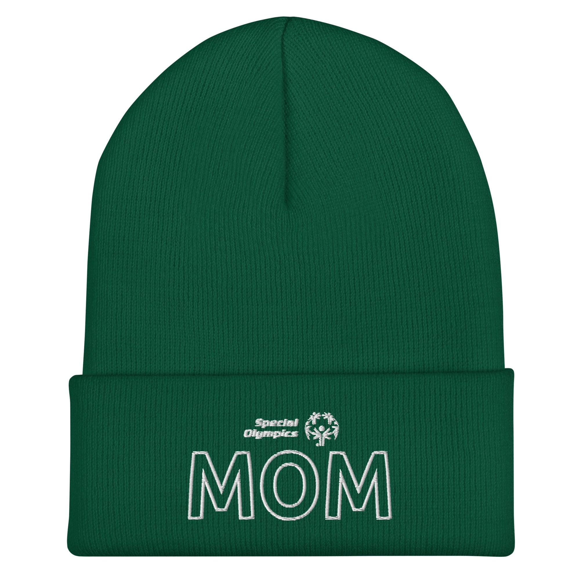 Family Mom Opgerolde Beanie