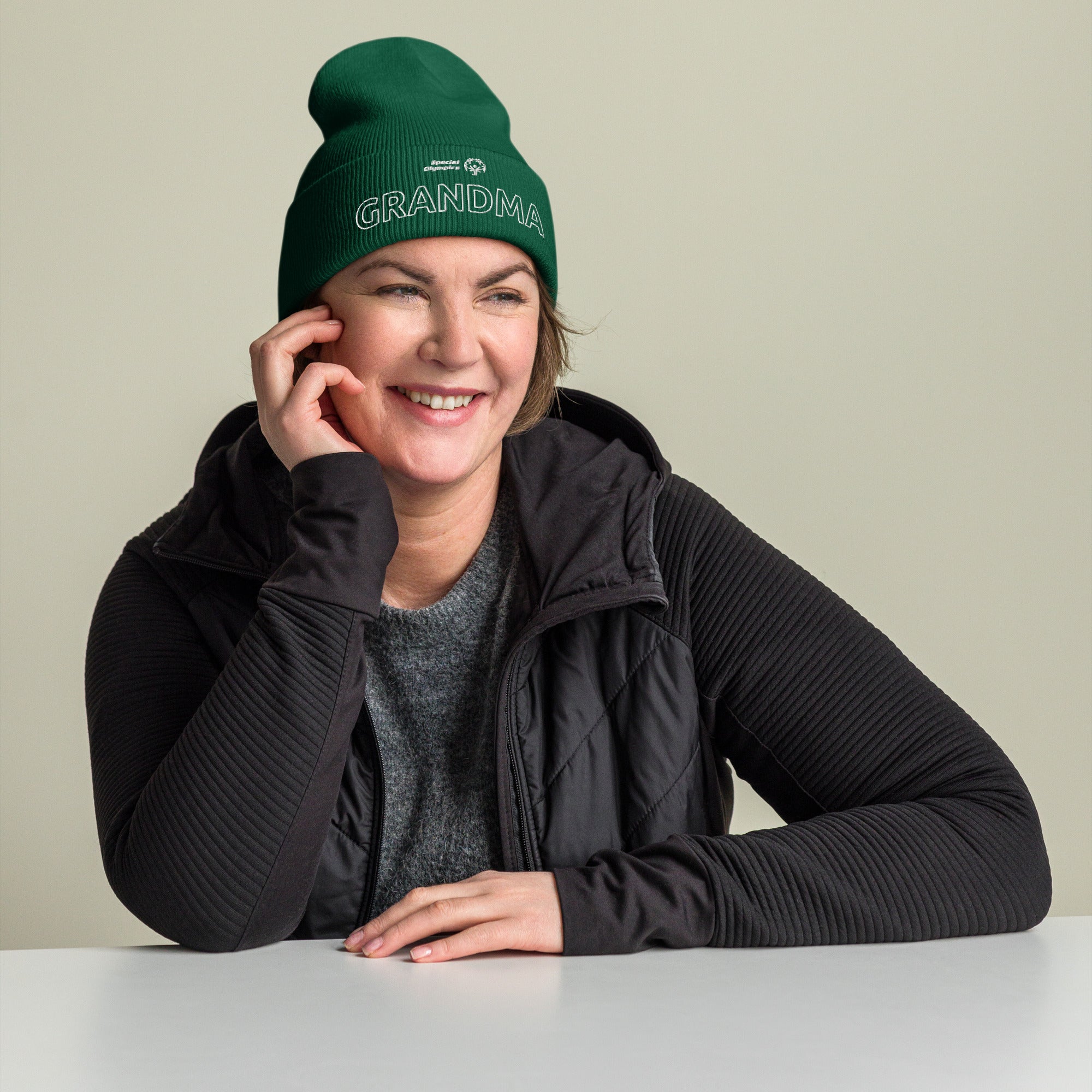 Family Grandma Cuffed Beanie