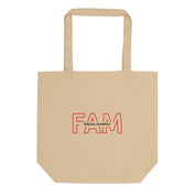 Bolso Tote con Contorno de la Familia Fam