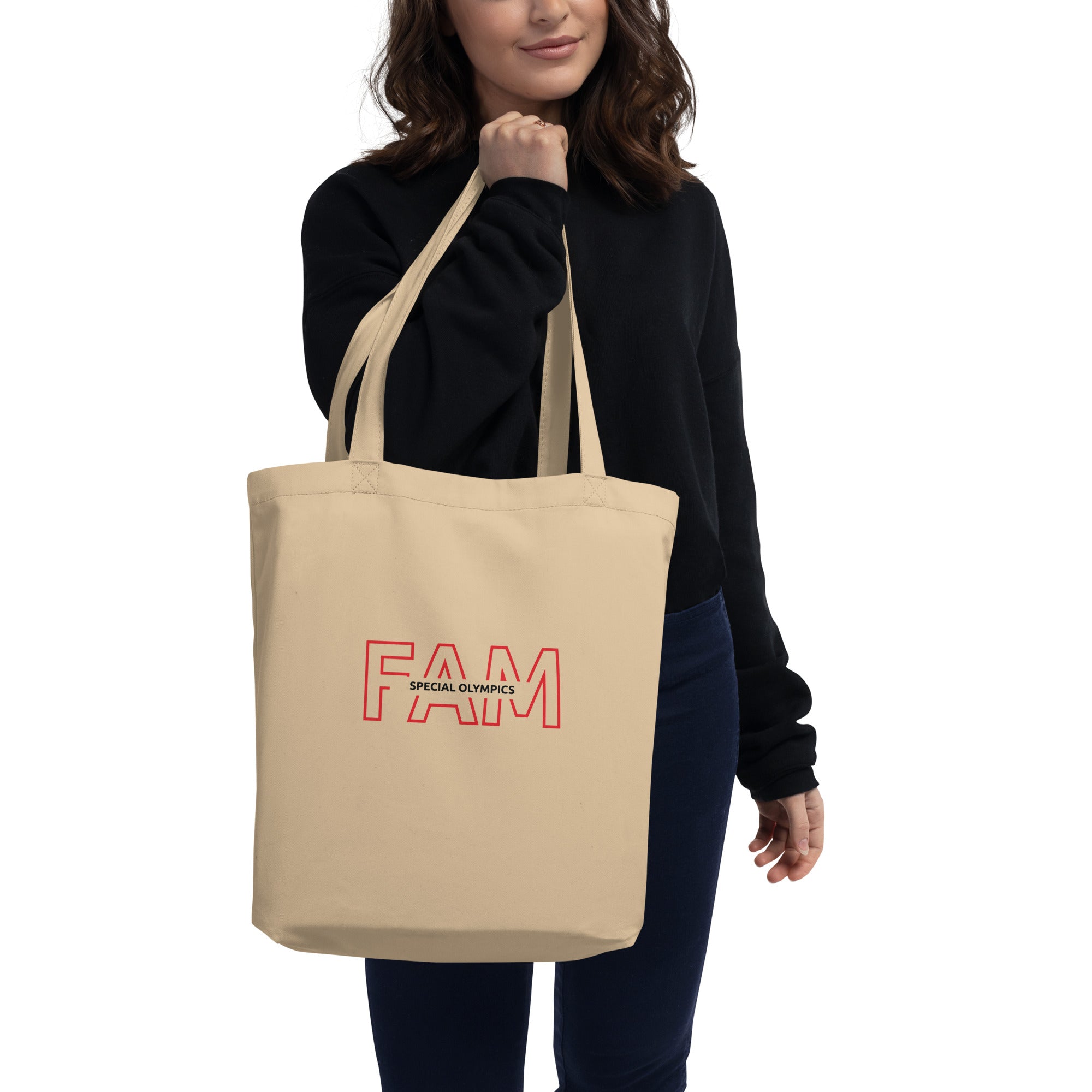 Bolso Tote con Contorno de la Familia Fam