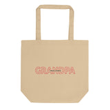 Familie Opa Omtrek Tote Tas (Global)