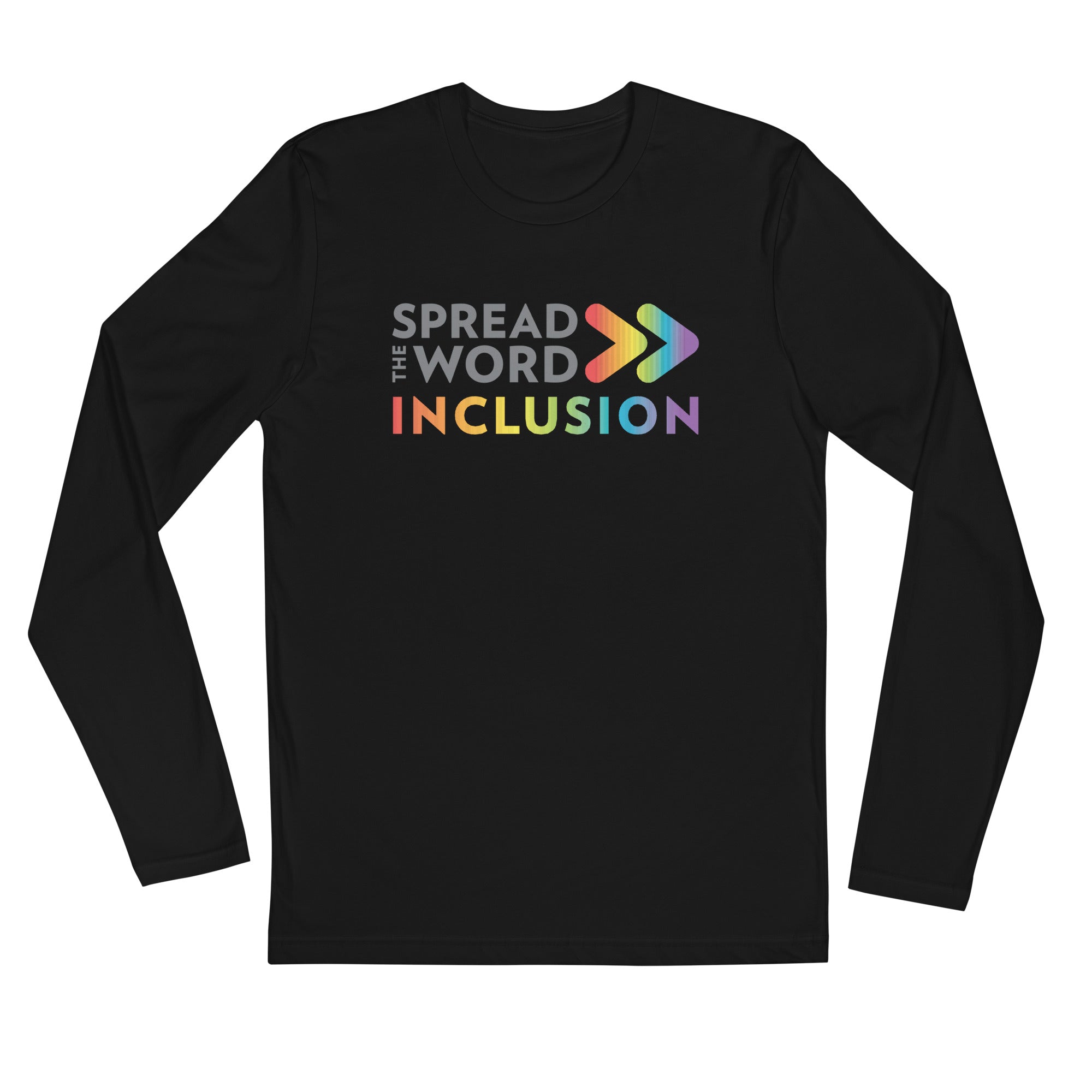 Spread the Word Inclusion Pride Color Long-Sleeve Shirt (Global)