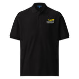 Law Enforcement Torch Run Embroidered White Logo Polo Shirt