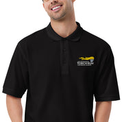 Law Enforcement Torch Run Embroidered White Logo Polo Shirt