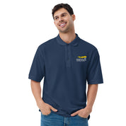 Law Enforcement Torch Run Embroidered White Logo Polo Shirt