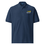 Law Enforcement Torch Run Embroidered White Logo Polo Shirt