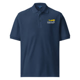 Law Enforcement Torch Run Embroidered White Logo Polo Shirt