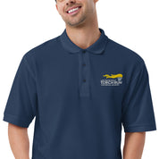 Law Enforcement Torch Run Embroidered White Logo Polo Shirt