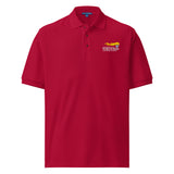 Law Enforcement Torch Run Embroidered White Logo Polo Shirt