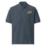 Law Enforcement Torch Run Embroidered White Logo Polo Shirt