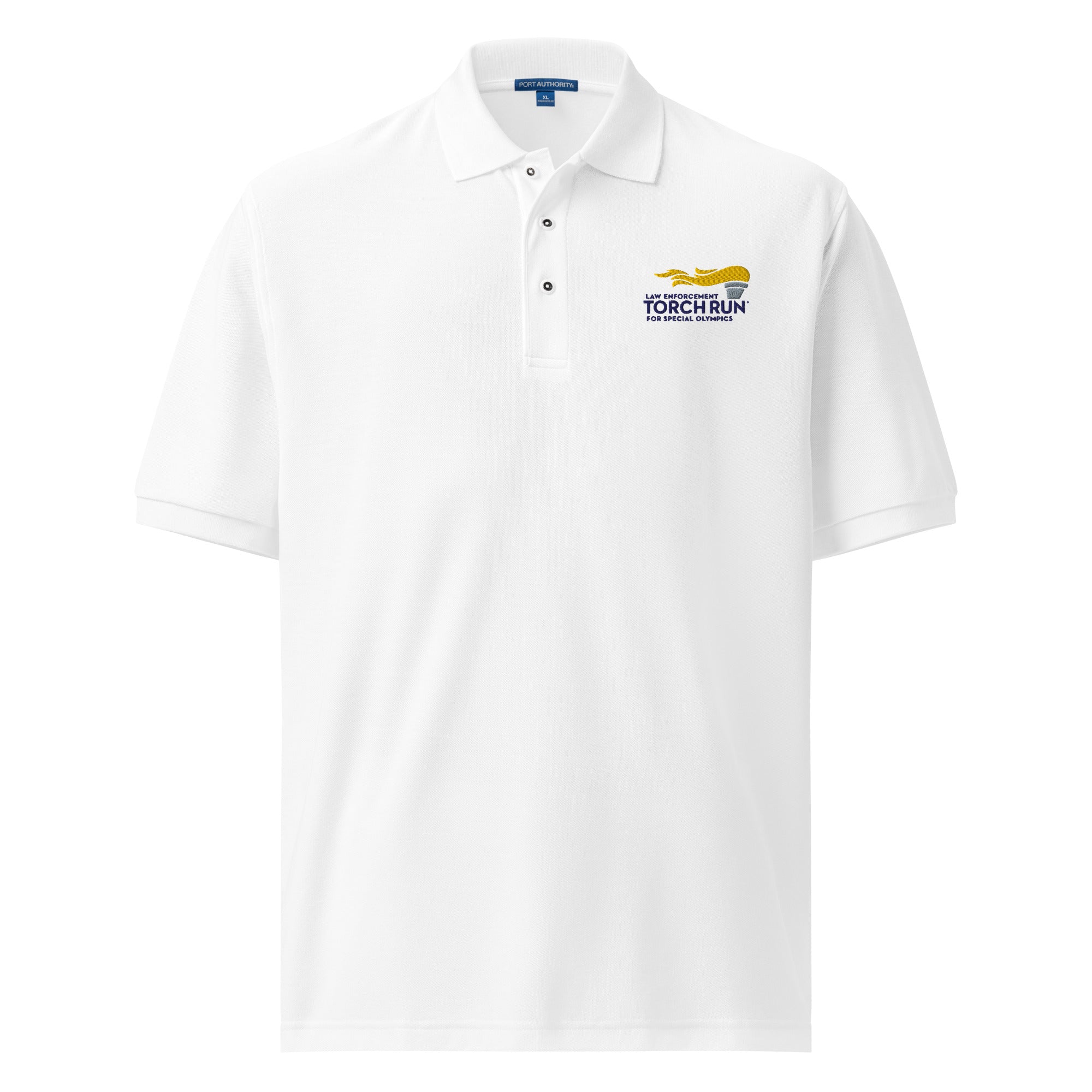 Law Enforcement Torch Run Embroidered Logo Polo Shirt (Global)