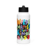 Spread the Word Words Matter – Choose Kindness Water Bottle (32 oz. | 950ml)