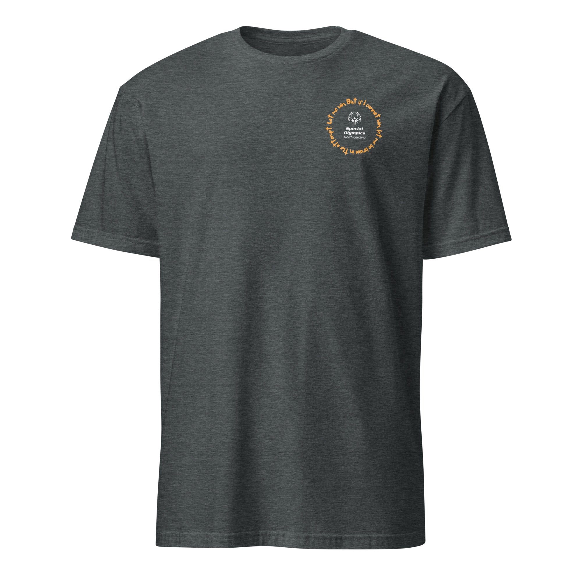 Camiseta del Juramento del Atleta de Special Olympics Carolina del Norte