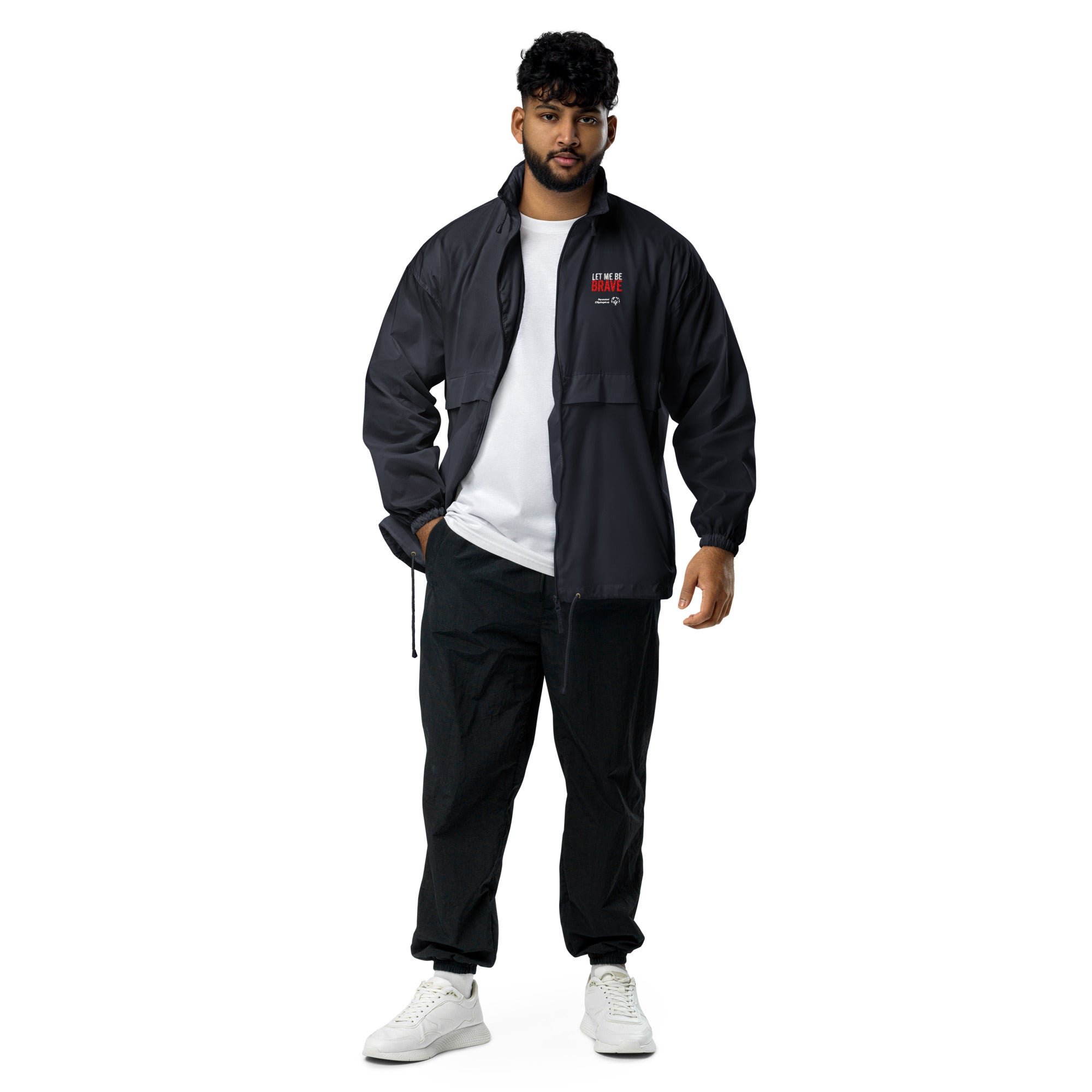 unisex-basic-windbreaker-navy-front-6a0c3e356d205.jpg