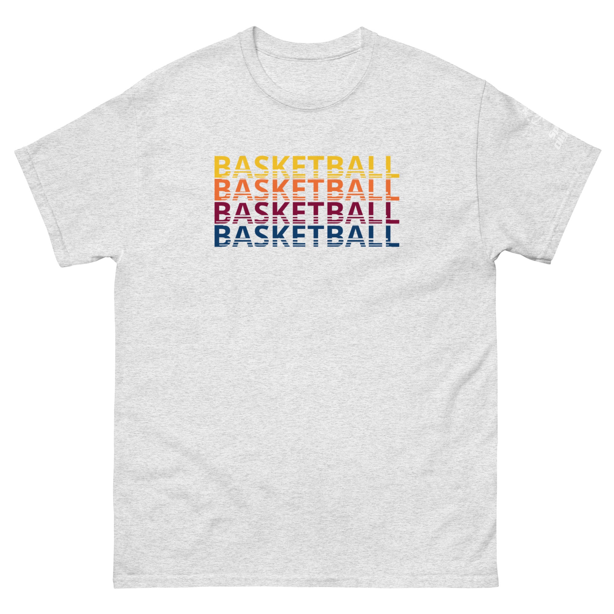 Basketball Retro Repeat Sport T-Shirt