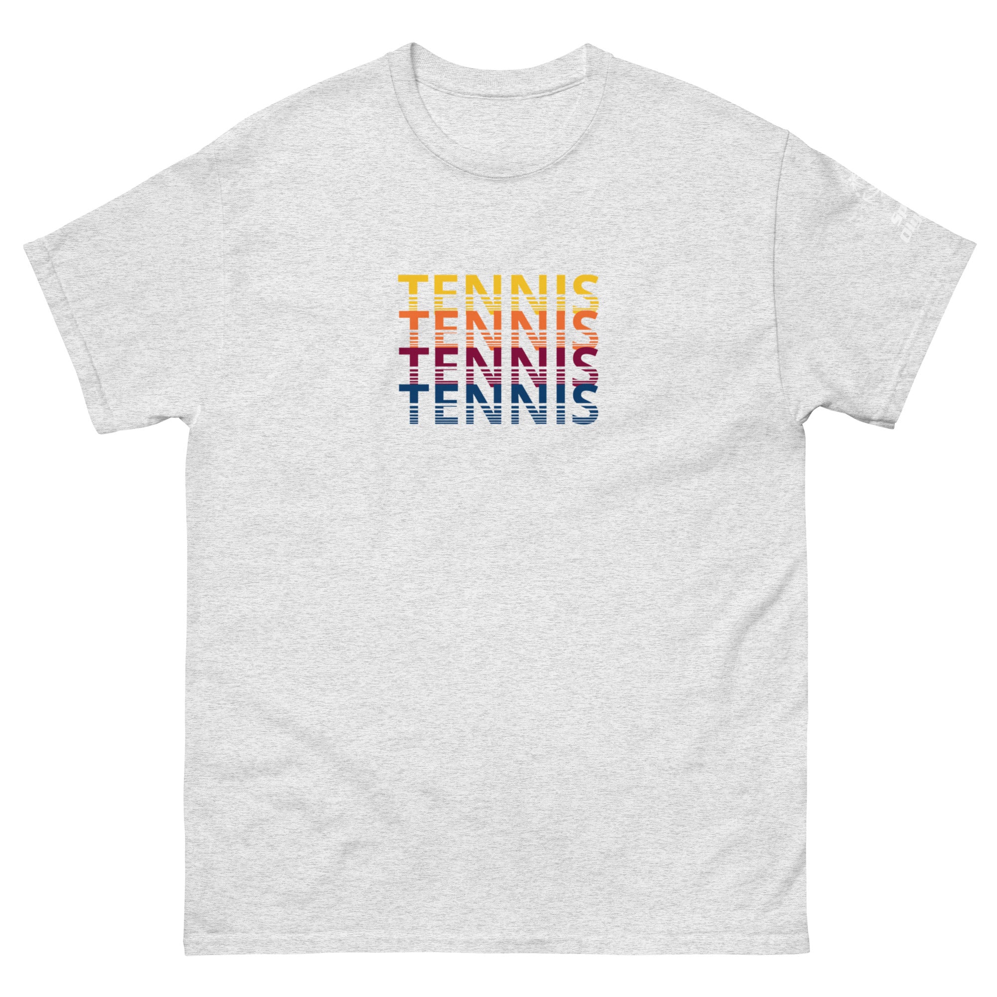 Tennis Retro Repeat Sport T-Shirt (Global)
