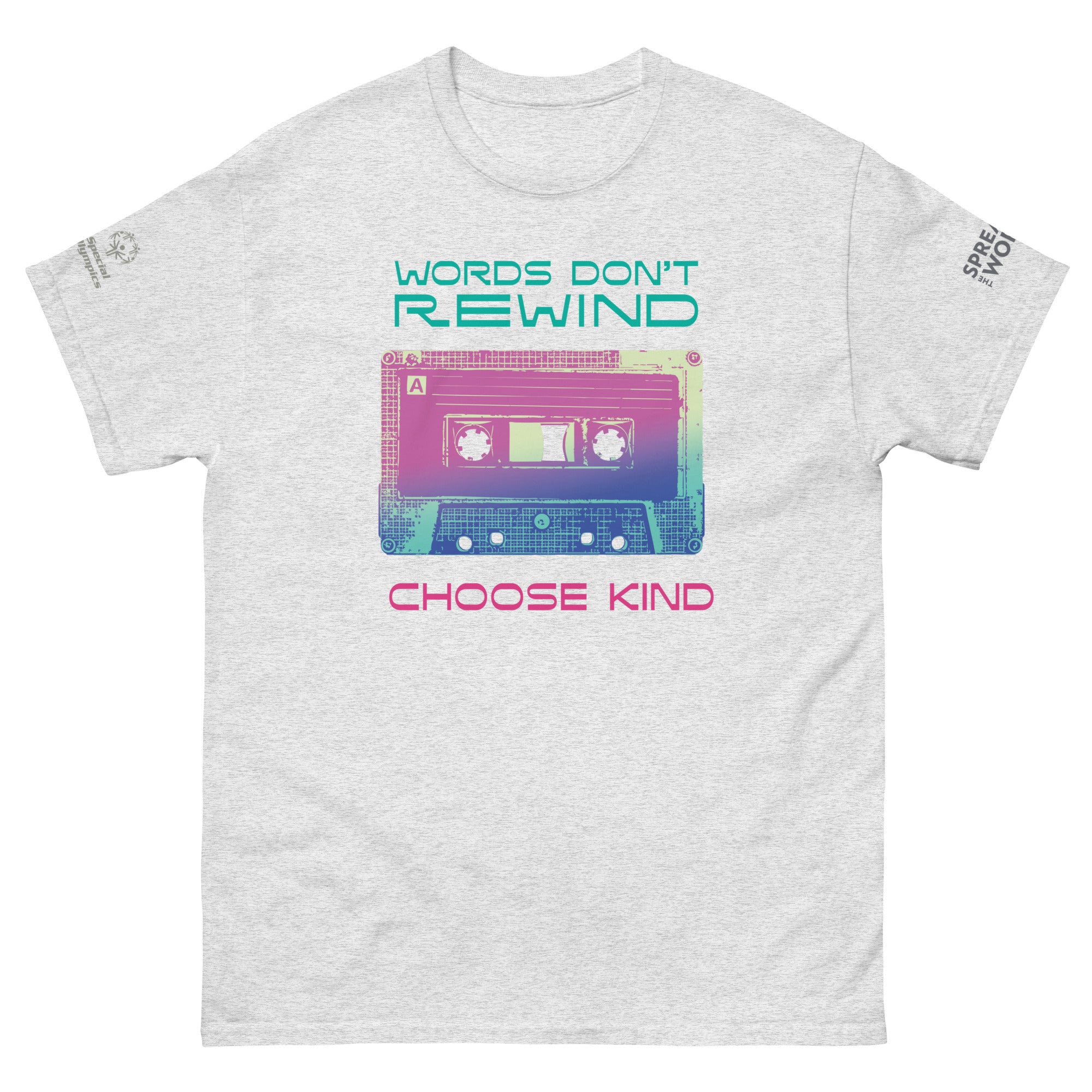 Spread the Word Words Don’t Rewind – Choose Kind T-Shirt