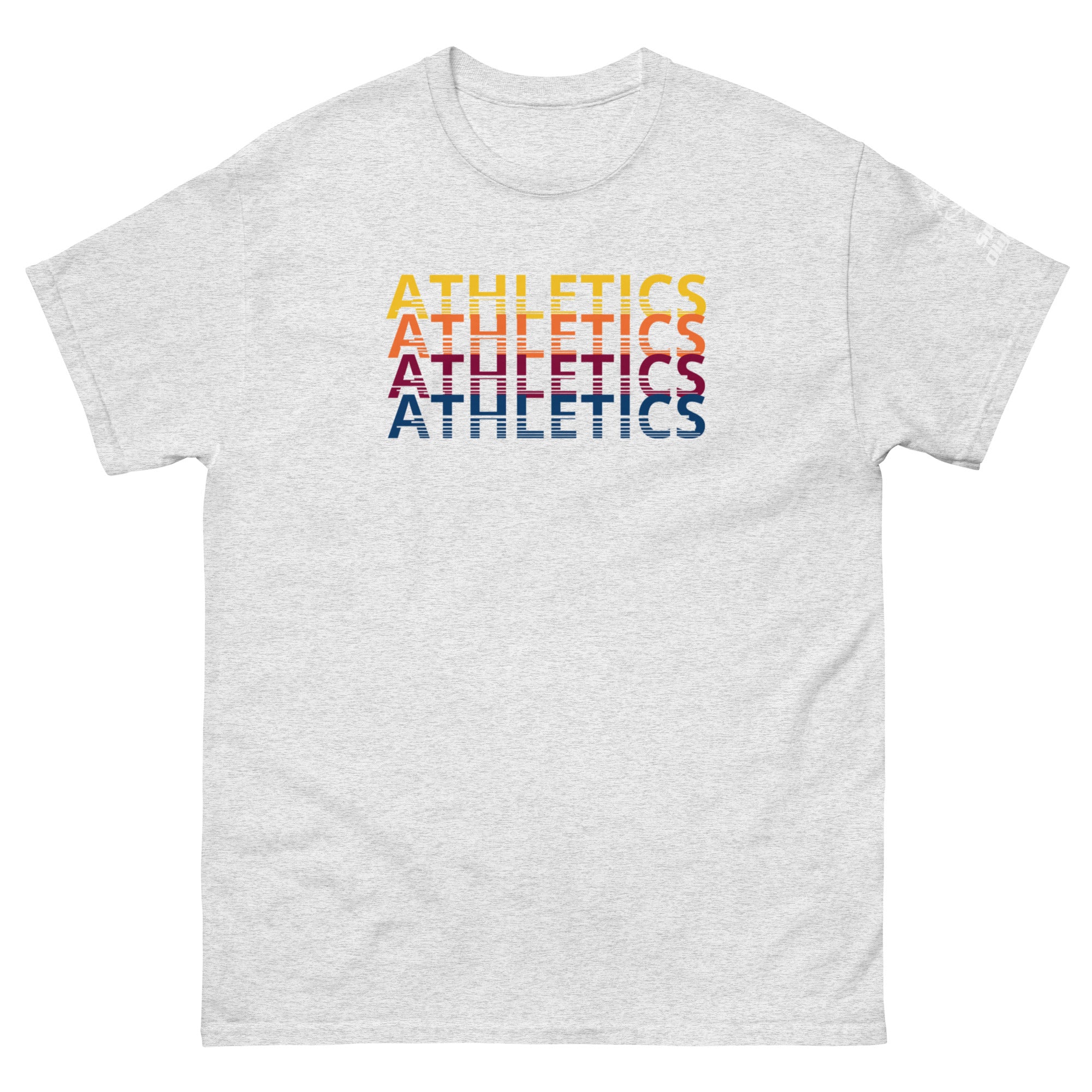 Atletiek Retro Herhalend Sport T-shirt (Wereldwijd)