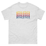 Atletiek Retro Herhalende Sport T-Shirt