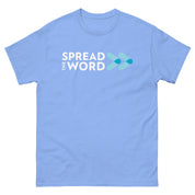 T-Shirt met Verspreid het woord-logo
