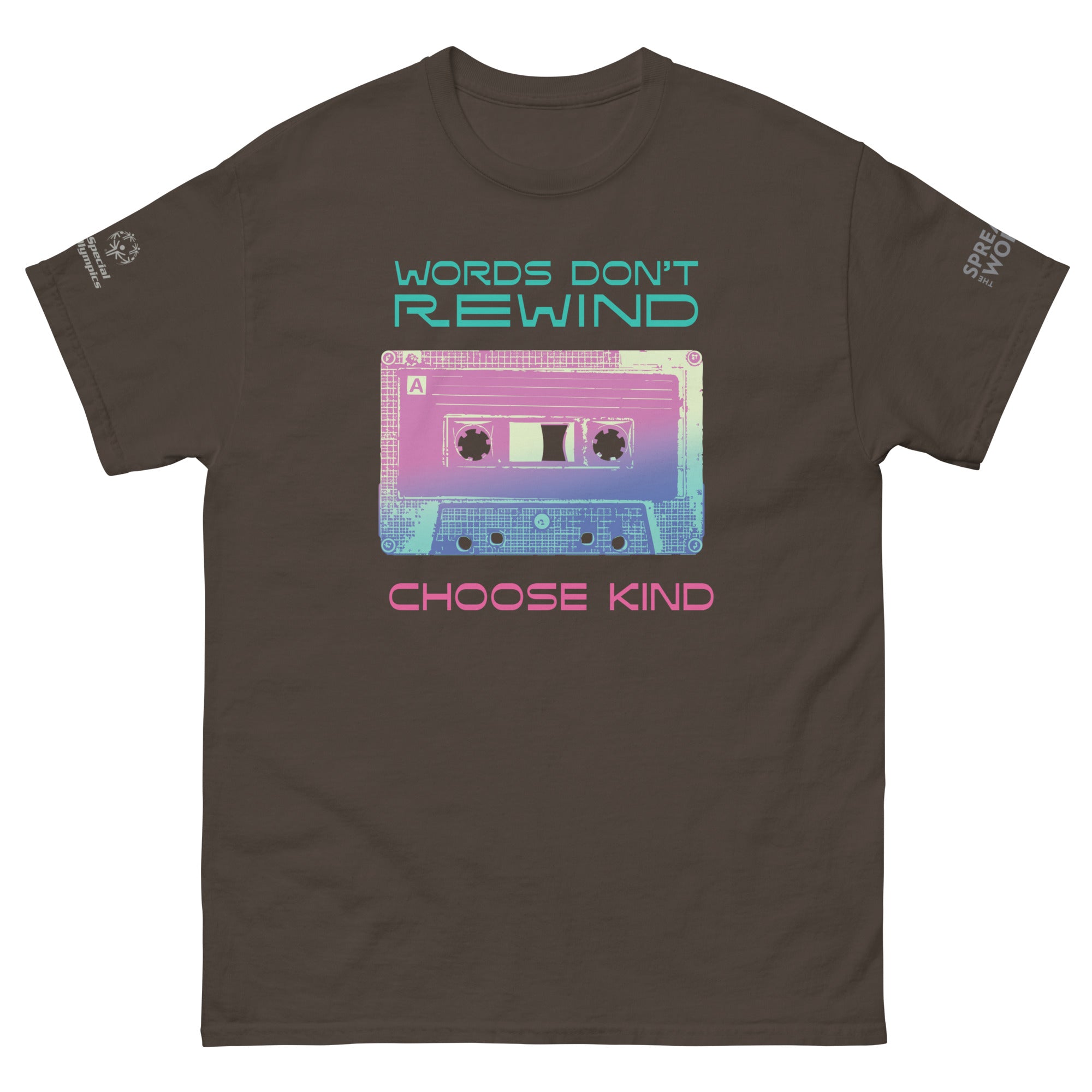 Spread the Word Words Don’t Rewind – Choose Kind T-Shirt (Global)