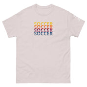 Soccer Retro Repeat Sport T-Shirt (Global)