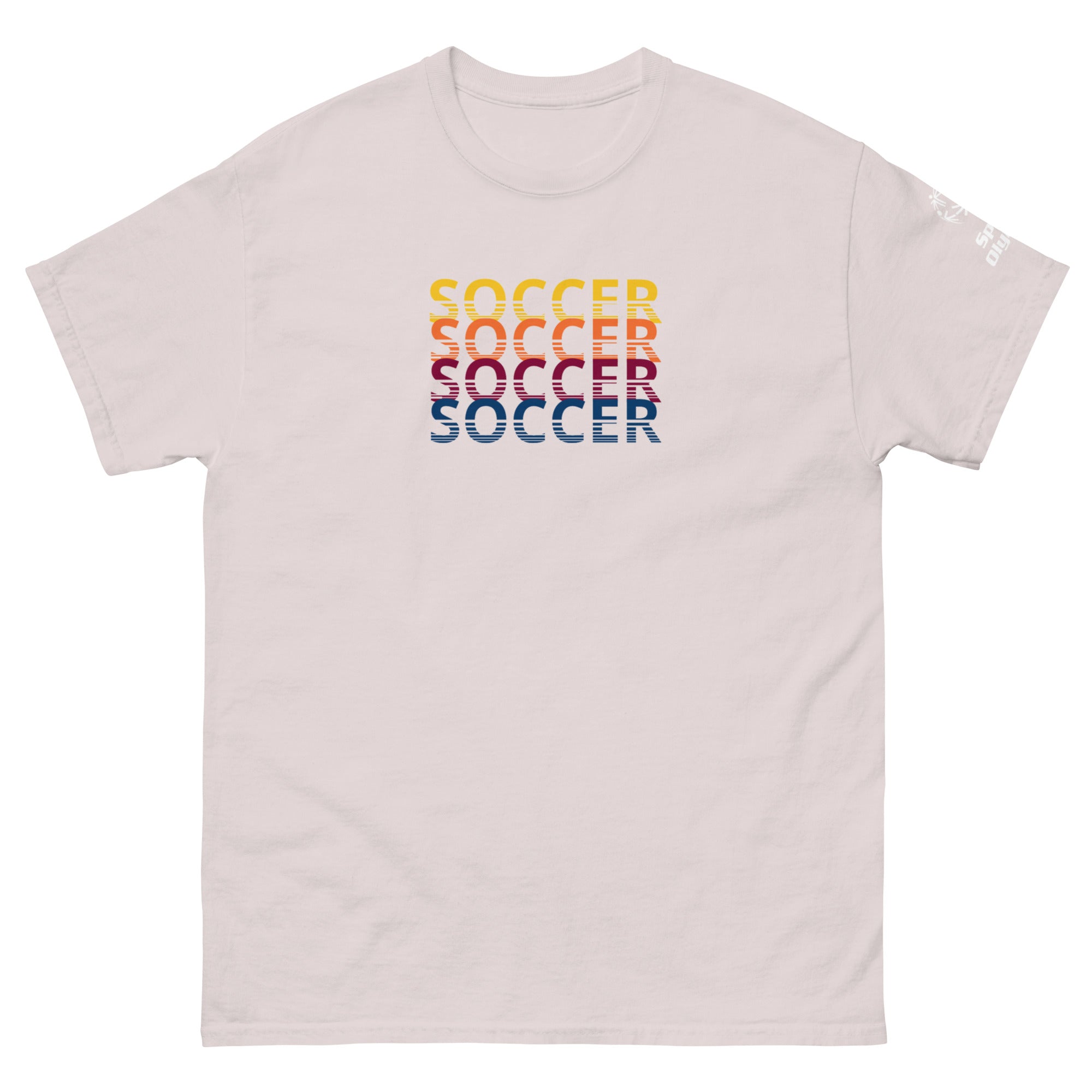 Camiseta deportiva de fútbol retro repetitiva (Global)