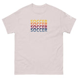 Soccer Retro Repeat Sport T-Shirt (Global)