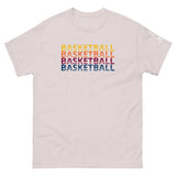 Basketball Retro Repeat Sport T-Shirt