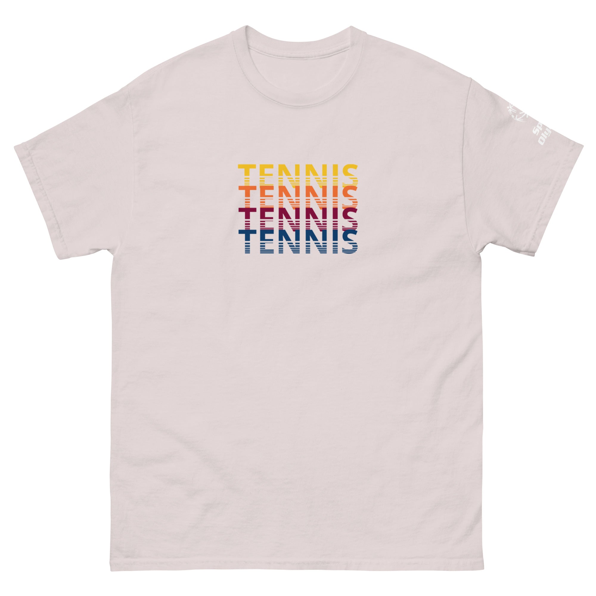 Tennis Retro Repeat Sport T-Shirt (Global)