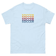 Soccer Retro Repeat Sport T-Shirt (Global)