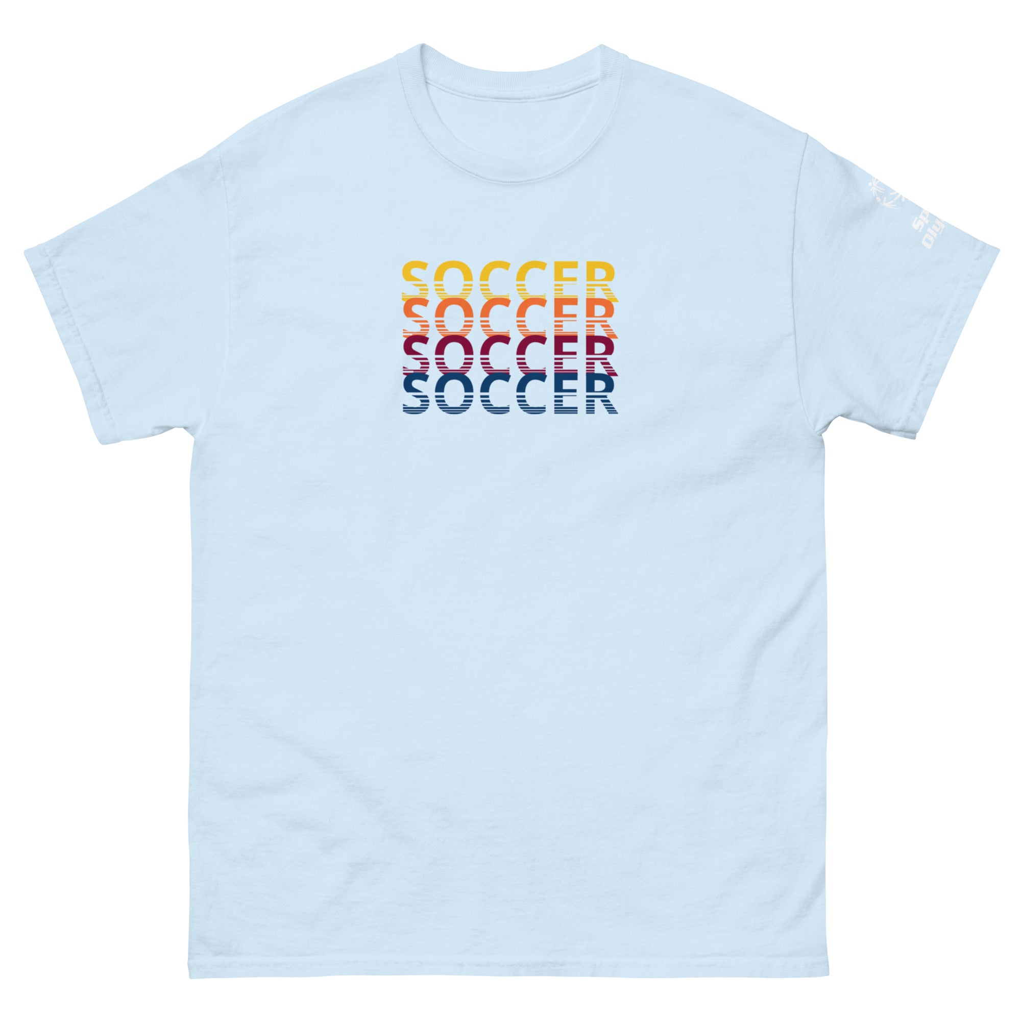Camiseta deportiva de fútbol retro repetitiva (Global)
