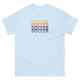Soccer Retro Repeat Sport T-Shirt (Global)