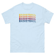 Basketball Retro Repeat Sport T-Shirt