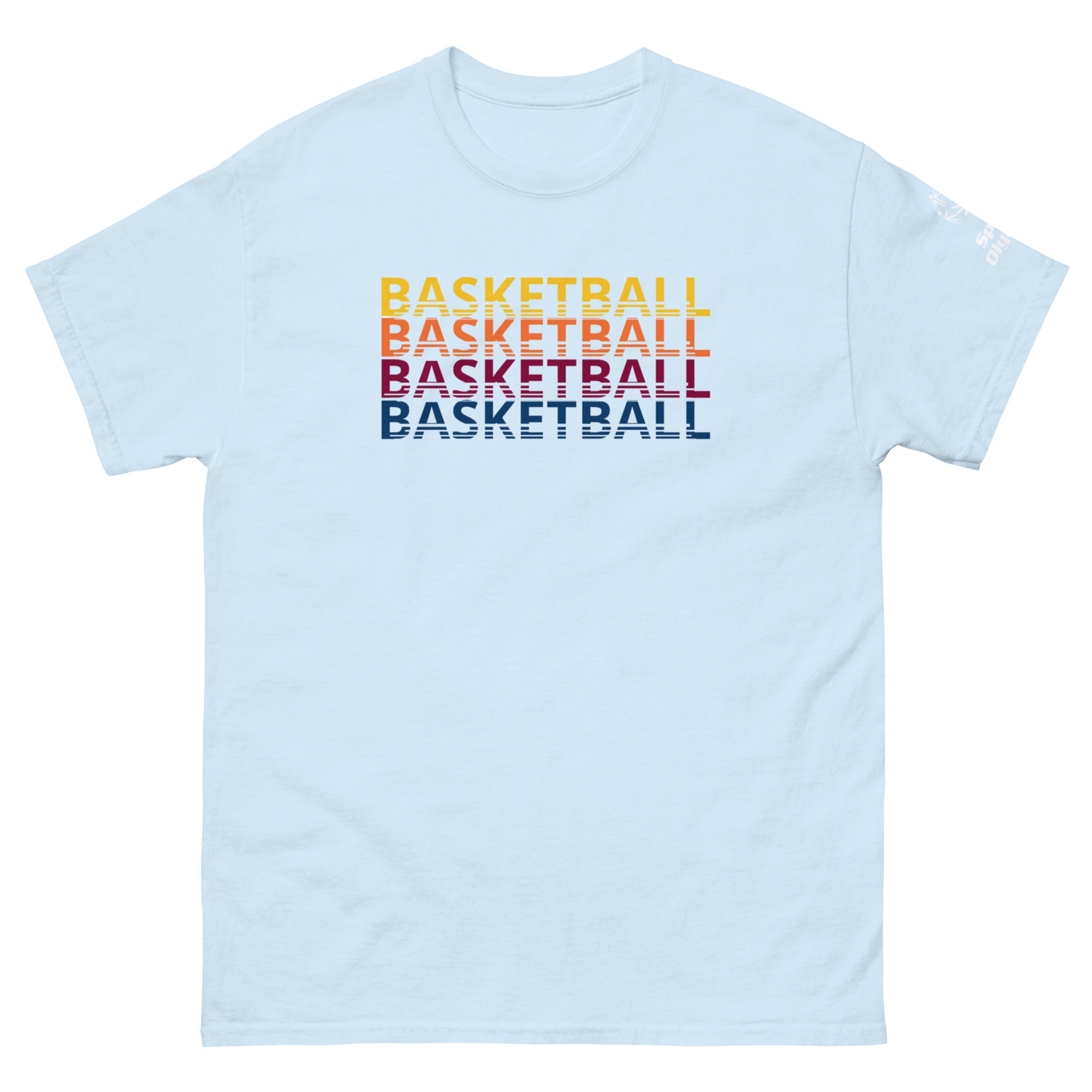 Basketball Retro Repeat Sport T-Shirt