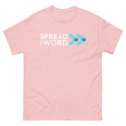 T-Shirt met Verspreid het woord-logo