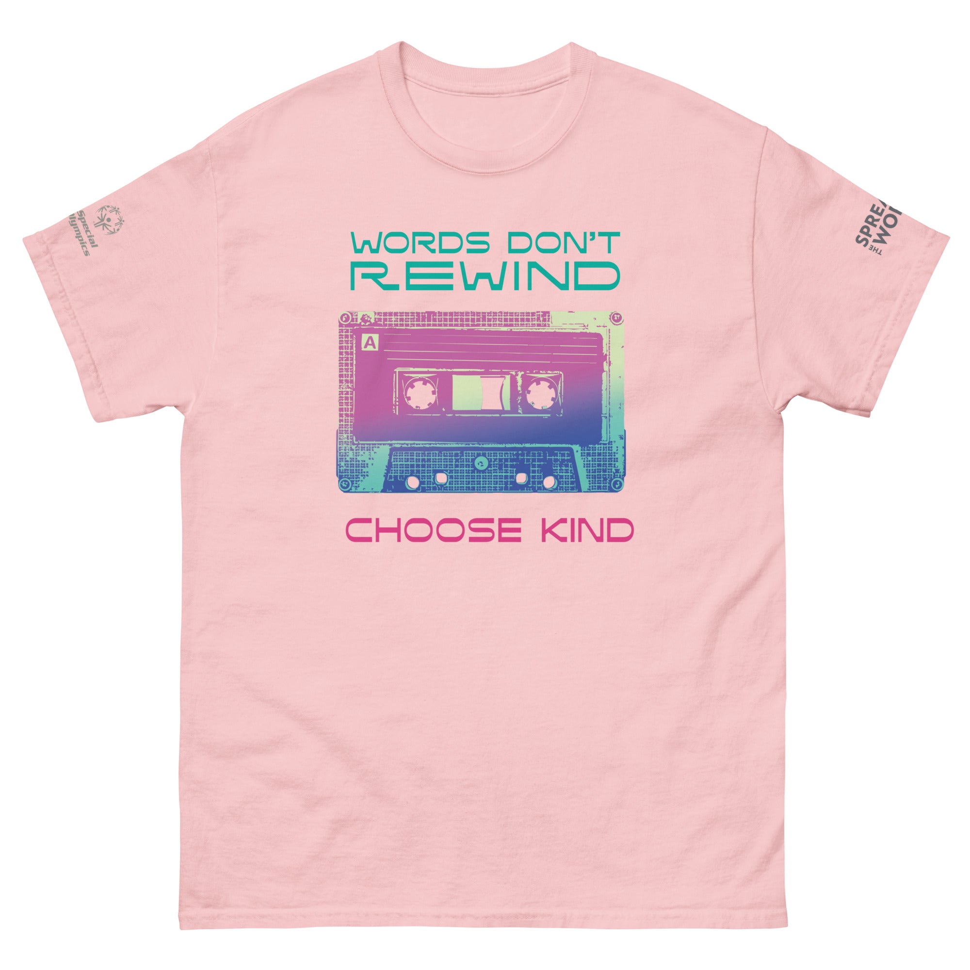 Spread the Word Words Don’t Rewind – Choose Kind T-Shirt