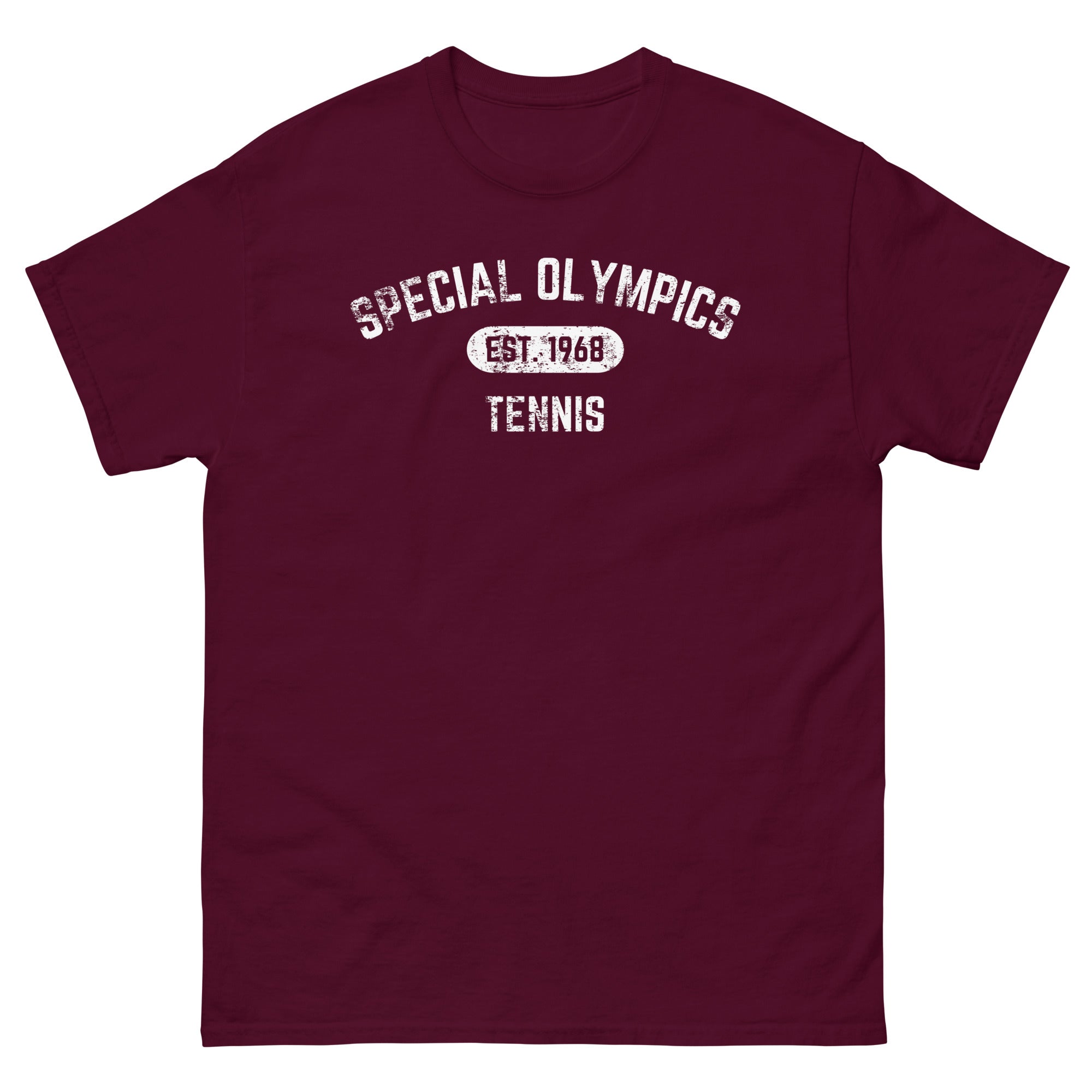 Tennis Retro Opgericht 1968 T-shirt (Globaal)